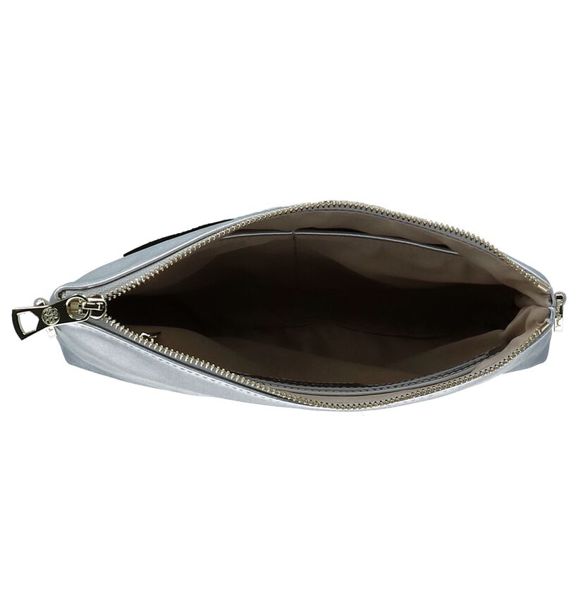 Zilveren Crossbody Tas Kisses of Pearl Demi in kunstleer (248252)