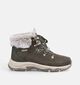 Skechers Trego Snow Worries Boots &agrave; lacets en Vert kaki pour femmes (377966)