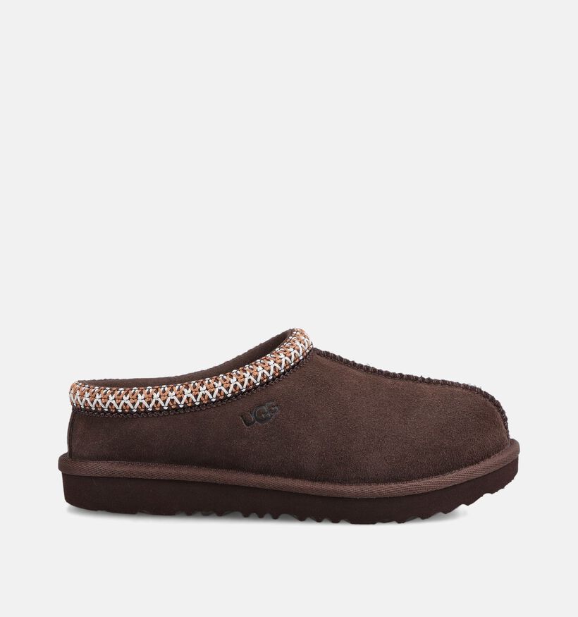 UGG Tasman II Dusted Cocoa Pantoufles en Marron fonc&eacute; pour filles (377988)