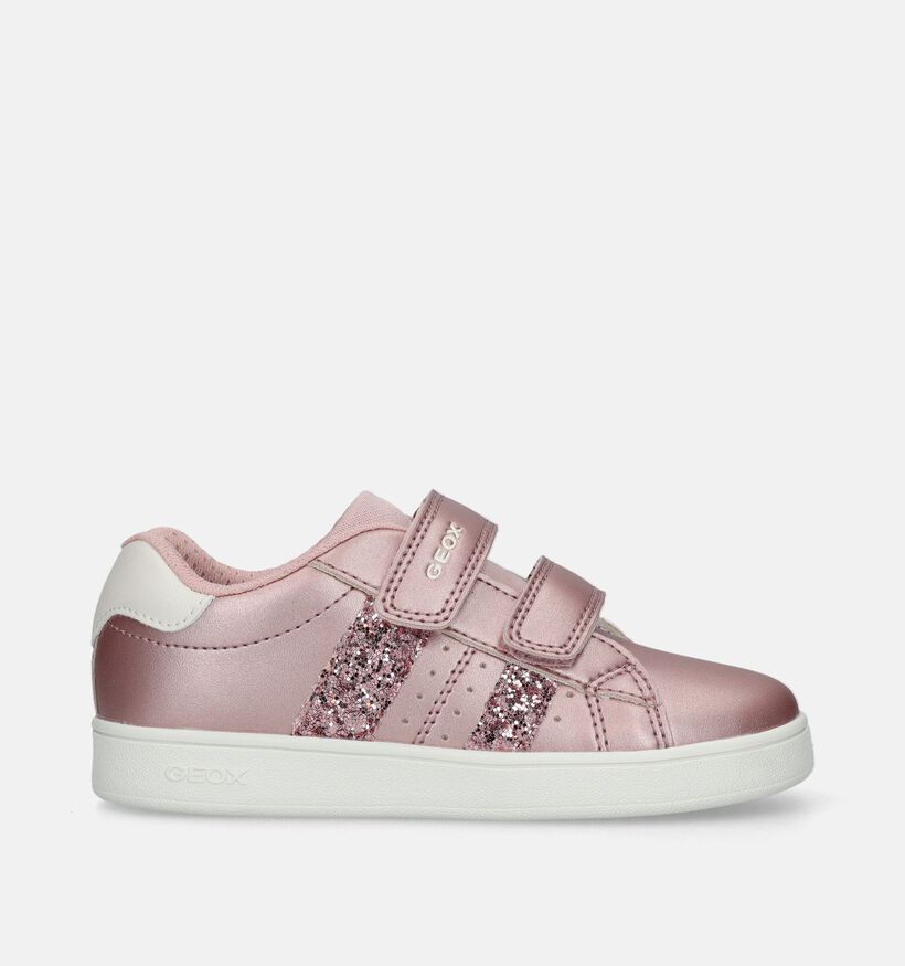 Geox Eclyper Baskets en Rose pour filles (335797) - pour semelles orthop&eacute;diques