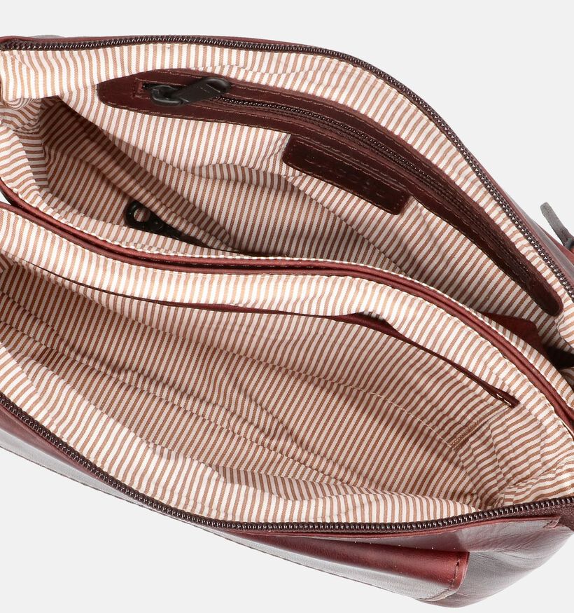 Saccoo Arano Donkerbruine Crossbody Tas voor dames (375169)