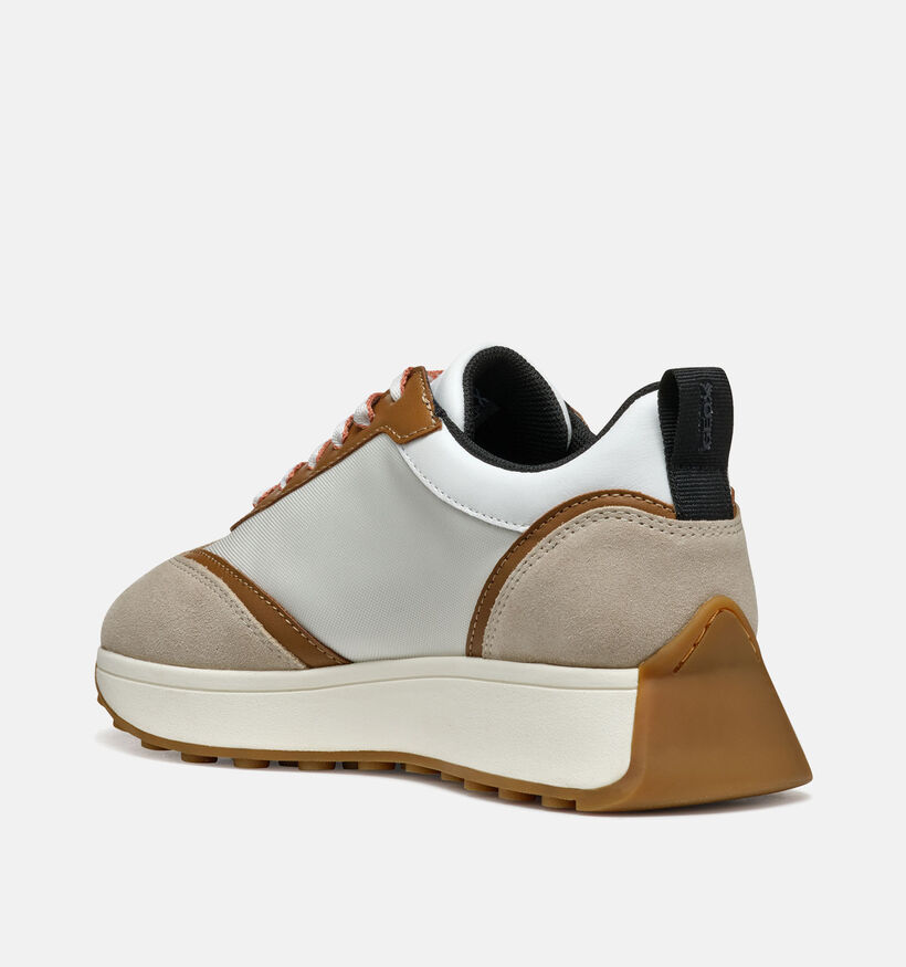 Geox Amabel Baskets en Taupe pour femmes (351672) - pour semelles orthopédiques