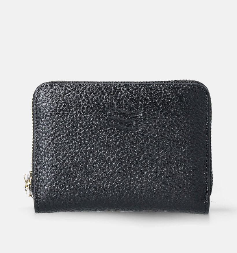 Crinkles Porte-monnaie zippé en Bleu pour femmes (358073)