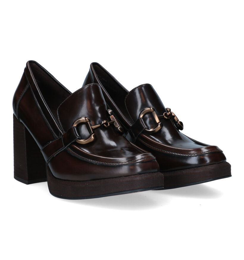 Marco Tozzi Bruine Enkelpumps voor dames (328410)