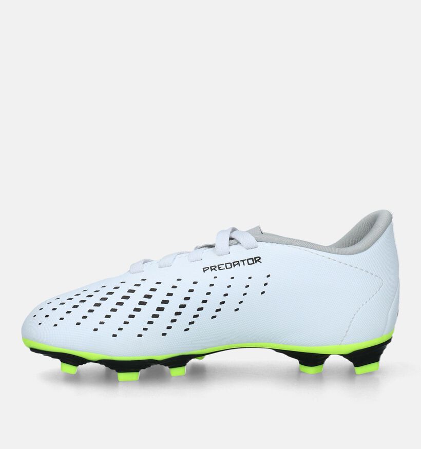 adidas Predator Accuracy.4 Witte Voetbalschoenen voor jongens, meisjes (328386)