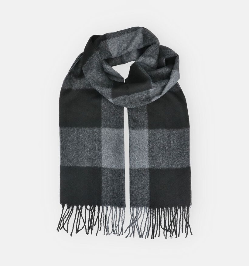 Via Limone Châle en Noir/Gris pour hommes (367424)