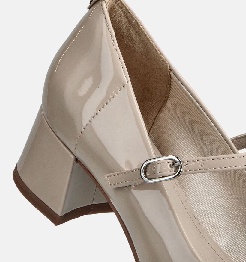 Tamaris Escarpins à bride en Écru pour femmes (367614)