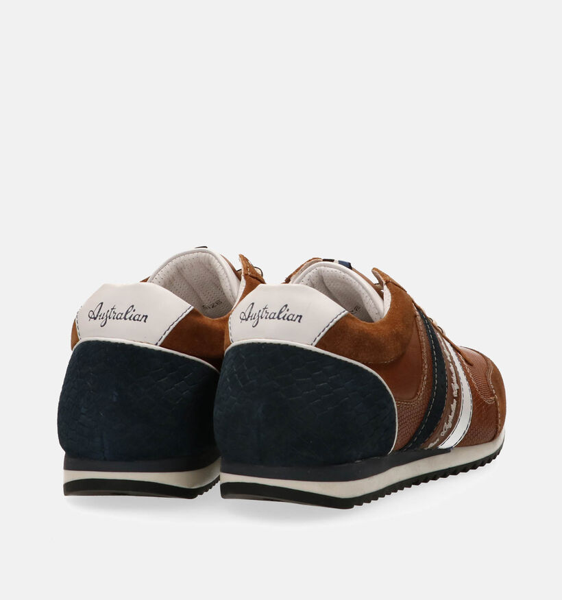Australian Camaro Bruine Veterschoenen voor heren (369697) - geschikt voor steunzolen