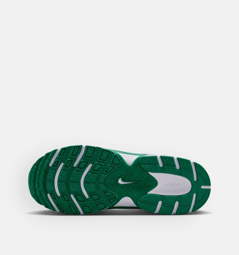 Nike V5 RNR Baskets en Blanc/Vert pour gar&ccedil;ons (373441) - pour semelles orthop&eacute;diques