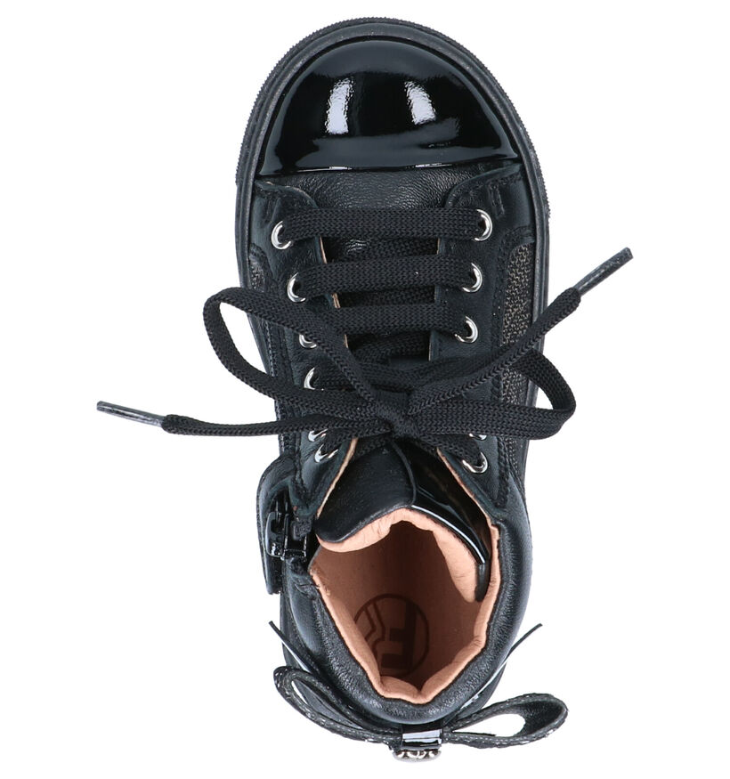 FR by Romagnoli Chaussures hautes en Noir en cuir (261140)