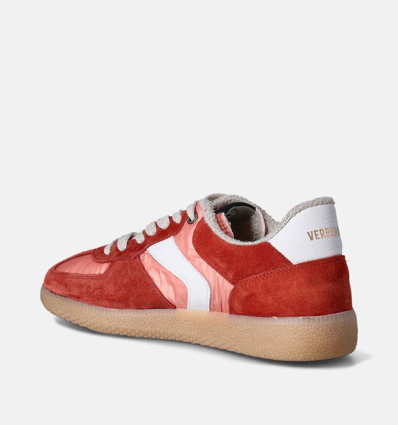Verbenas Sora Nylon Baskets casual en Rouge pour femmes (362325) - pour semelles orthopédiques