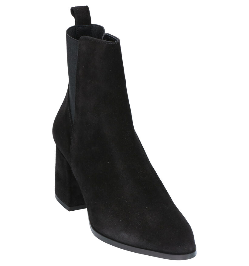 Vero Moda Vmjoy Zwarte Enkellaarzen in daim (261153)