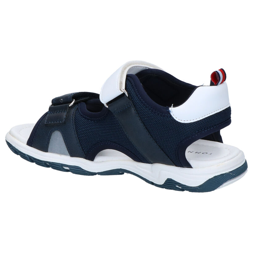 Tommy Hilfiger Blauwe Sandalen in kunstleer (285661)