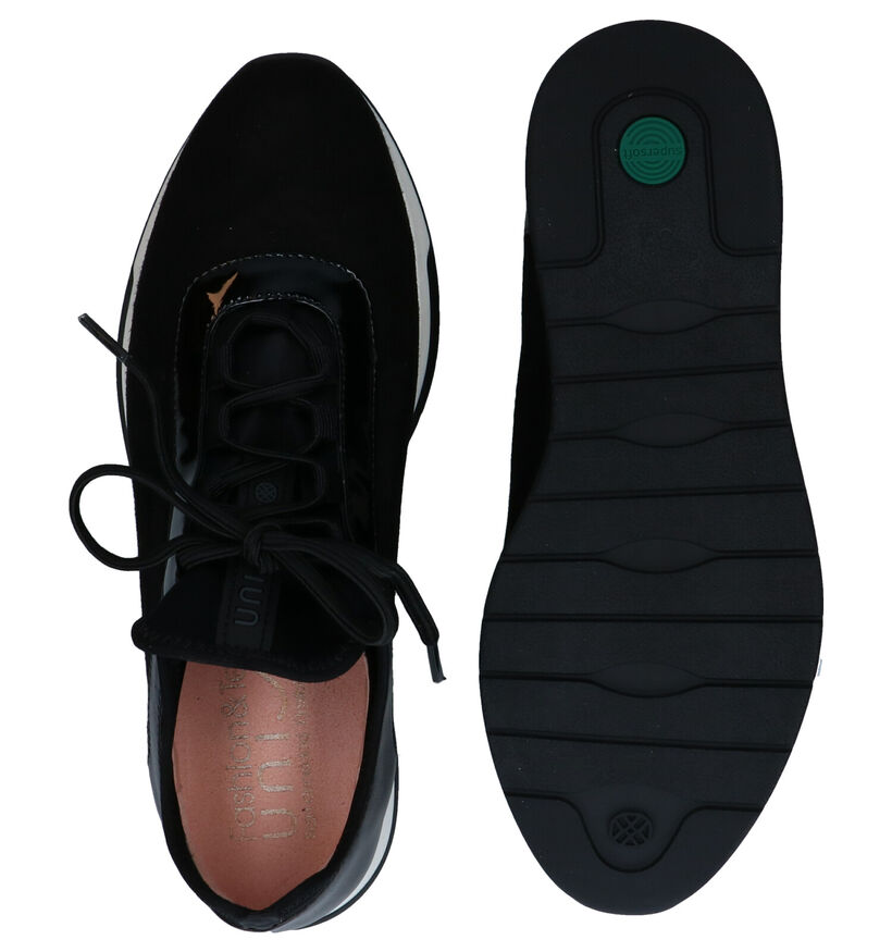 Unisa Slip-ons en Noir en cuir (283294)