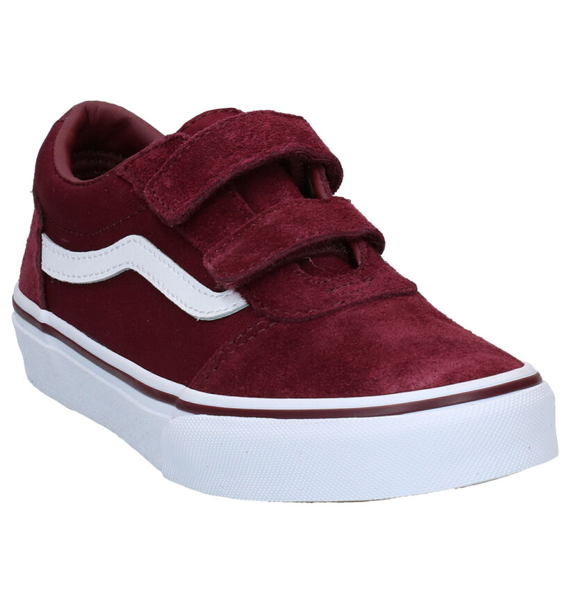 Vans Ward Bordeaux Sneakers in daim (285851)