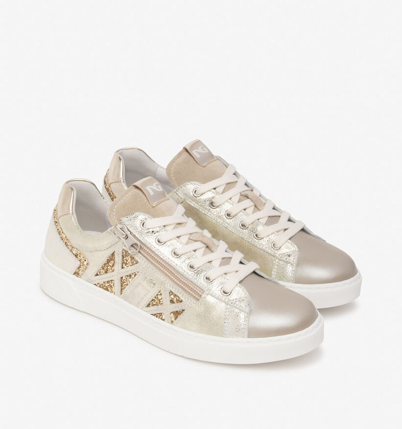 NeroGiardini Baskets habill&eacute;es en Or pour femmes (369089) - pour semelles orthop&eacute;diques