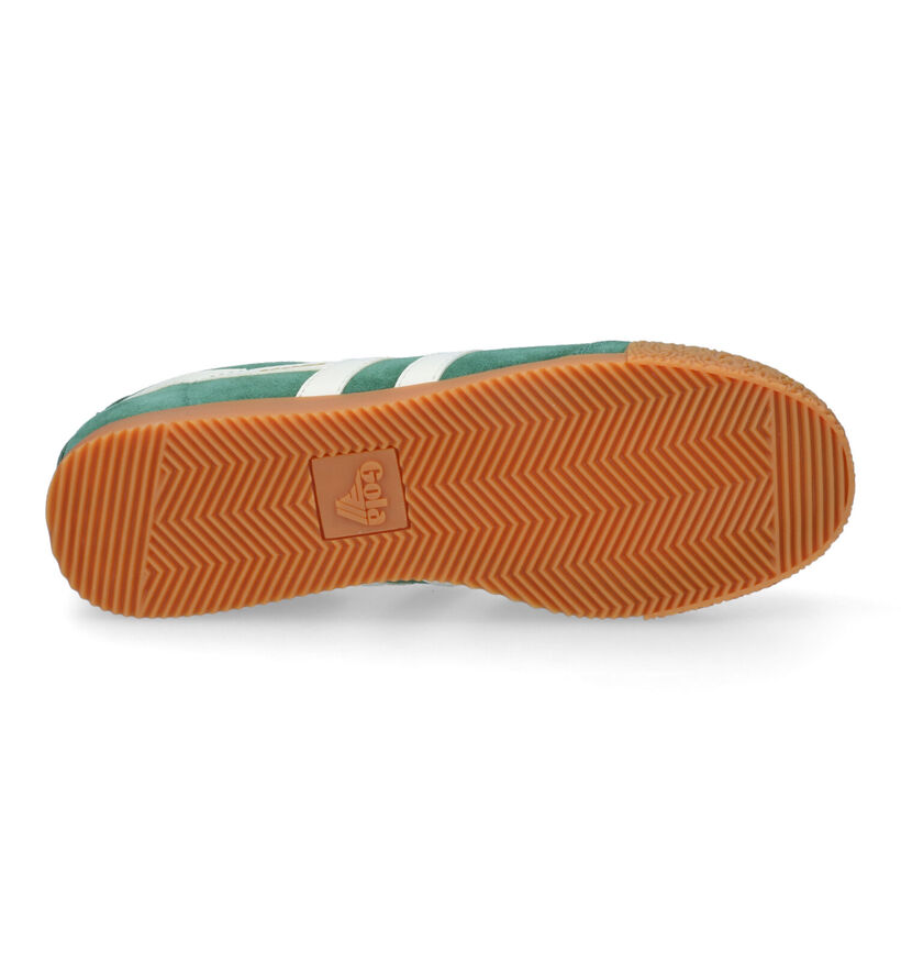 Gola Harrier Baskets en Bleu en daim (325099)