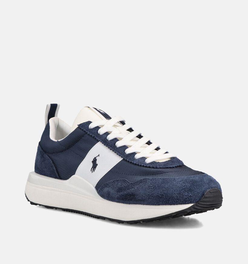 Polo Ralph Lauren Train 89 Rib Donkerblauwe Sneakers voor heren (369556) - geschikt voor steunzolen