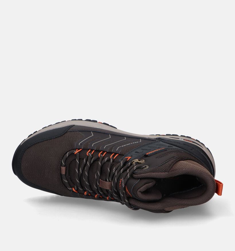 Skechers Arch Fit Dawson Raveno Bruine Wandelschoenen voor heren (346788) - geschikt voor steunzolen