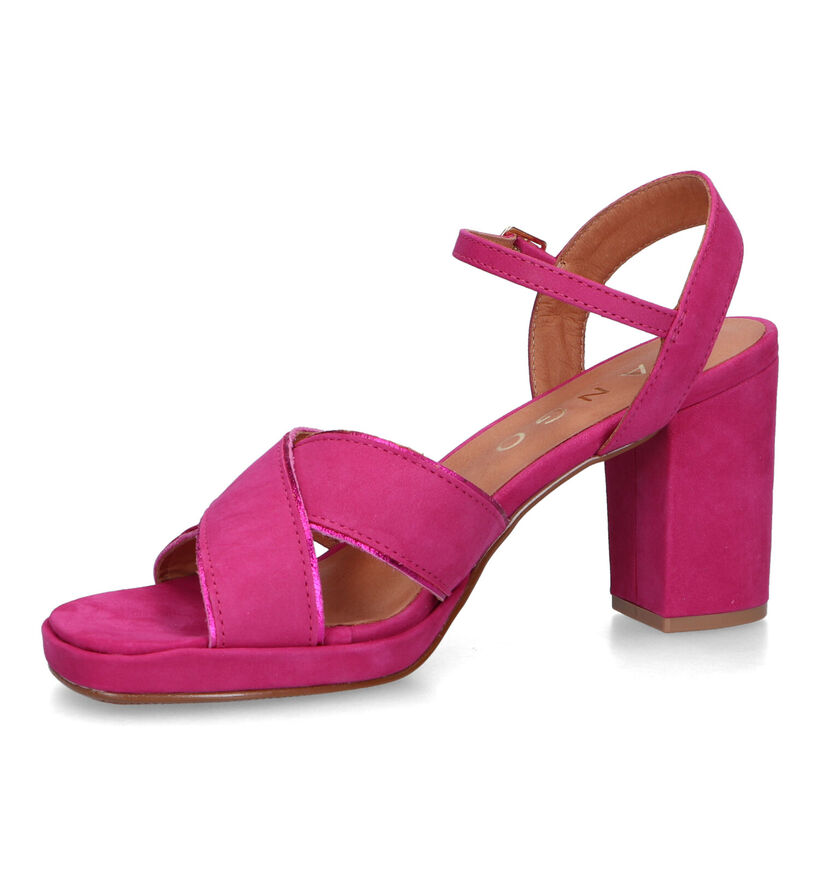 Tango Isla Sandales en Fuchsia pour femmes (322579)