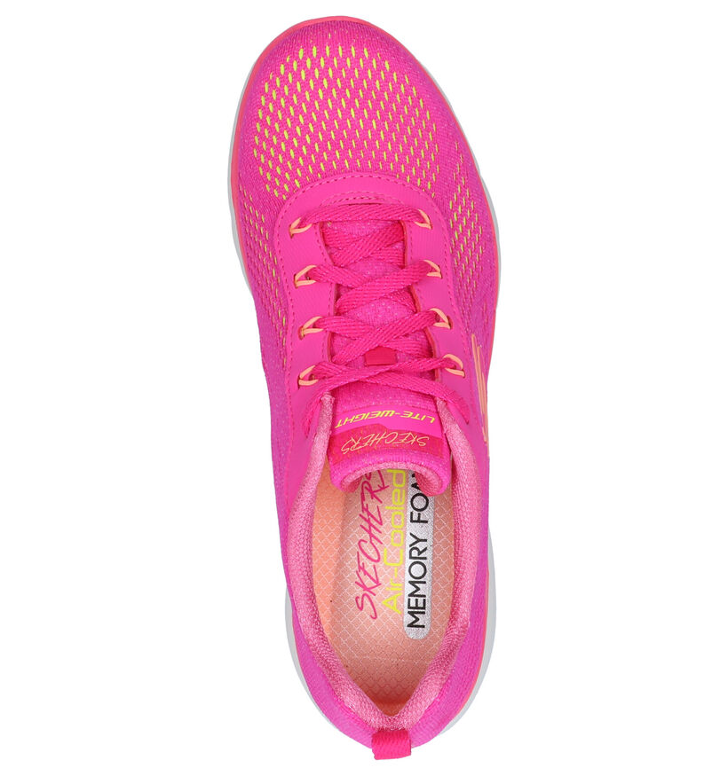 Skechers Flex Appeal Baskets en Rose en textile (272753)