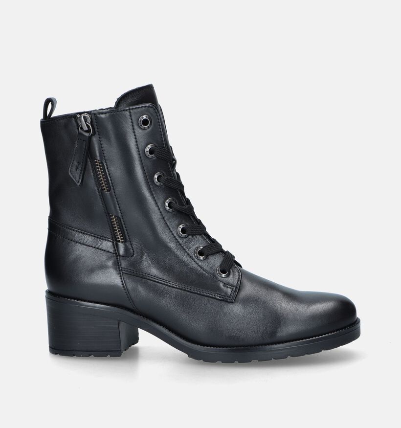 Gabor Comfort Bottillons avec talon en Noir pour femmes (347084) - pour semelles orthopédiques
