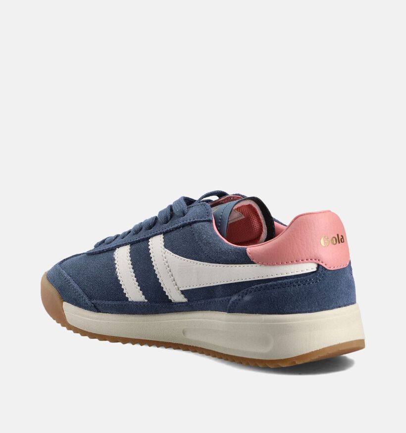 Gola Tornado Donkerblauwe Sneakers voor dames (360811) - geschikt voor steunzolen