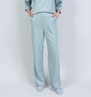 Vila Broeken Beige/Blauw/Rood/Groen