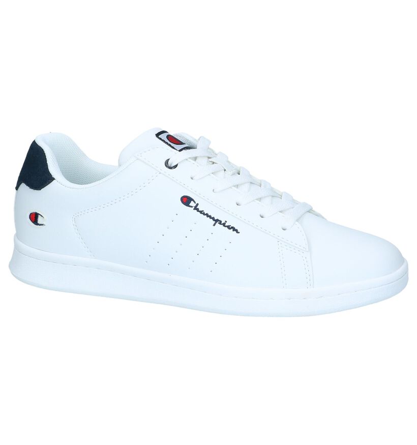 Champion Tennis Witte Sneakers in kunstleer (265587)