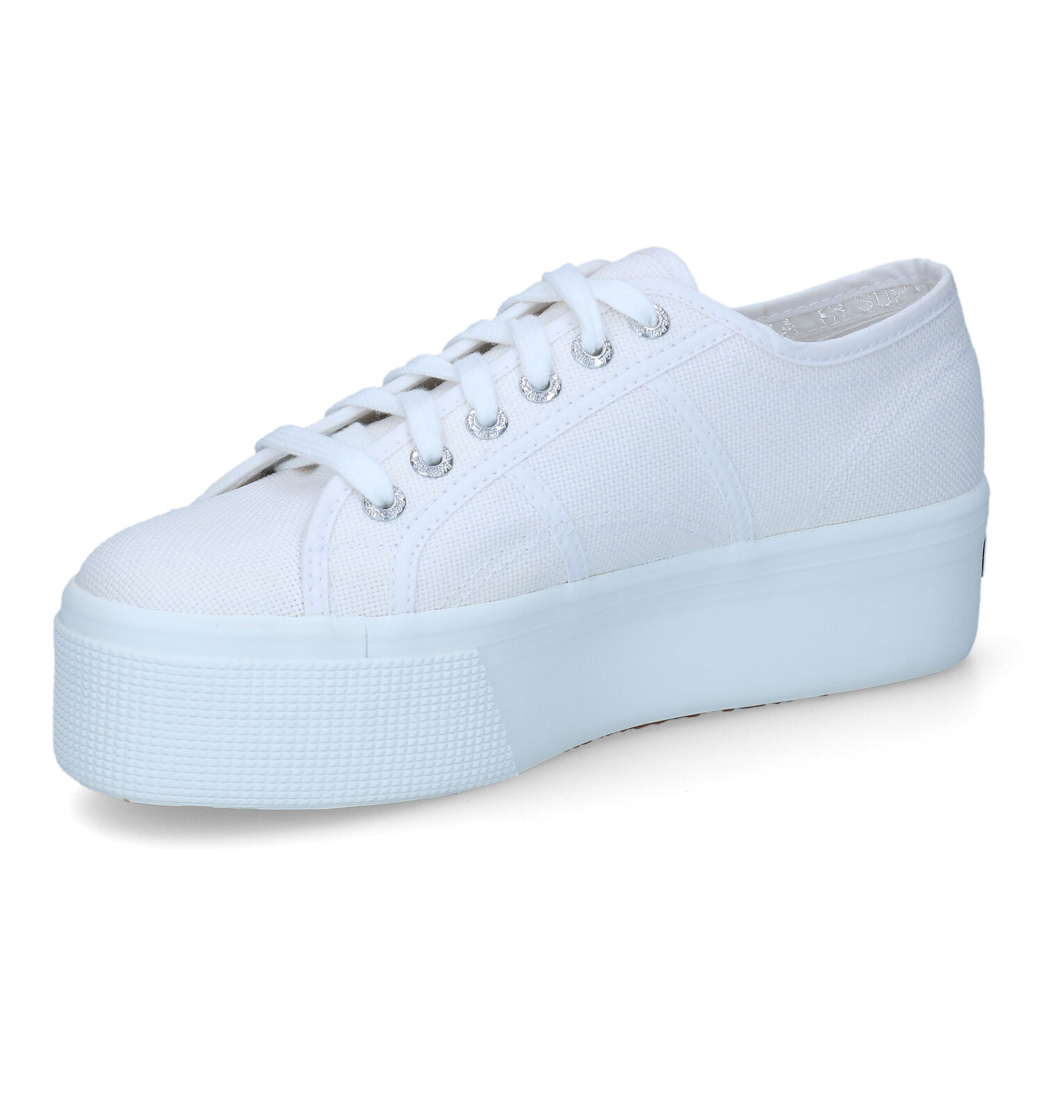Witte hotsell superga platform