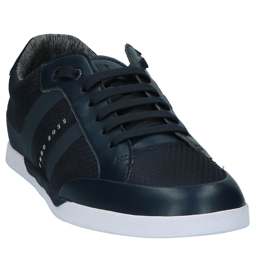 Casual Schoenen met Veter Blauw Hugo Boss Shuttle Ten Tech in kunstleer (208935)