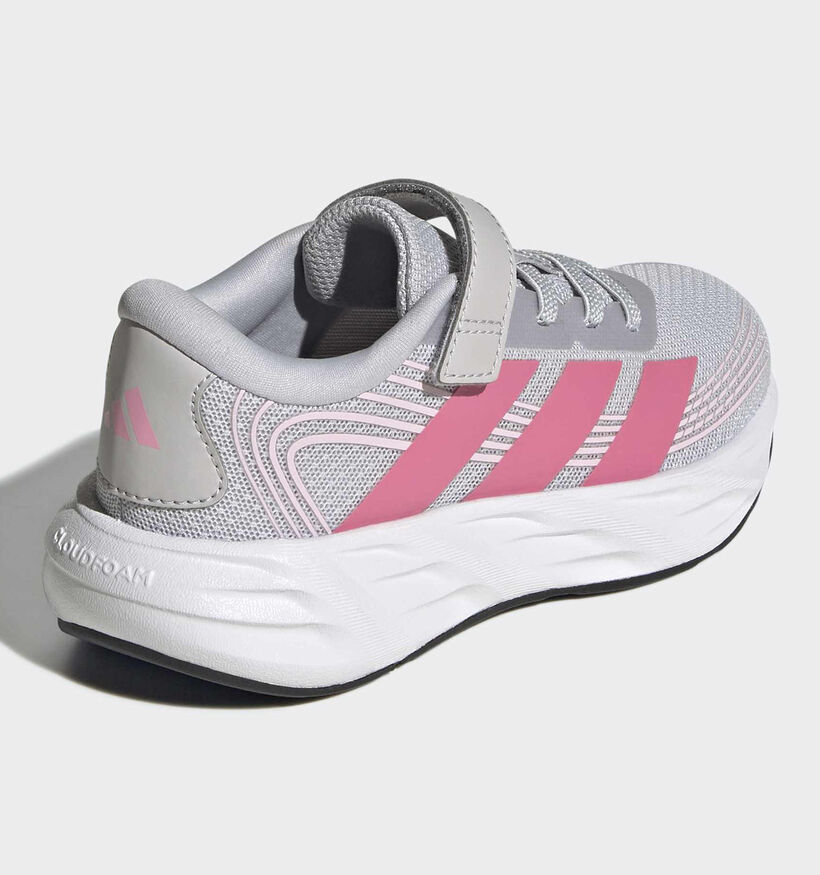 adidas Galaxy 8 Grijze/Roze Sneakers voor meisjes (375421)