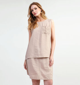 comma casual identity Blouse en Beige (334428)