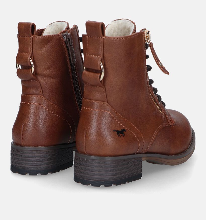 Mustang Bottines robustes en Bleu pour filles (345604)