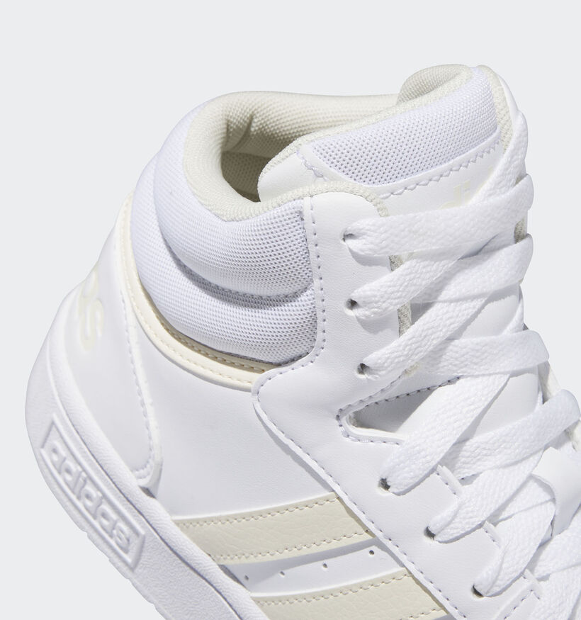 adidas Hoops 3.0 Mid Witte Sneakers voor dames (334674) - geschikt voor steunzolen