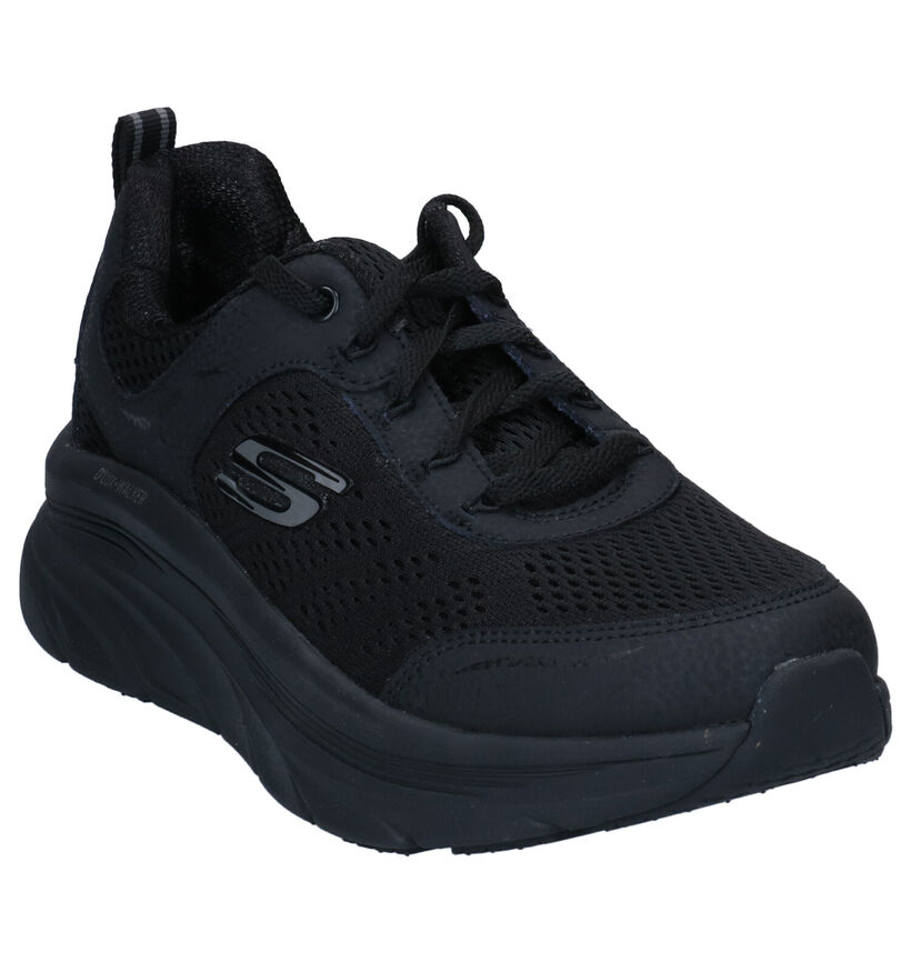 Skechers D'Lux Walker Baskets en Noir pour femmes (295685)