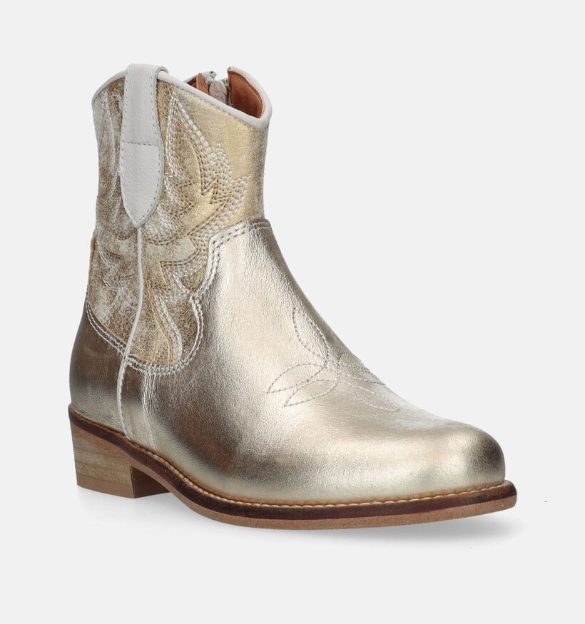 Kipling Lucky 1B Gouden Cowboy Laarzen voor meisjes (340142) - geschikt voor steunzolen