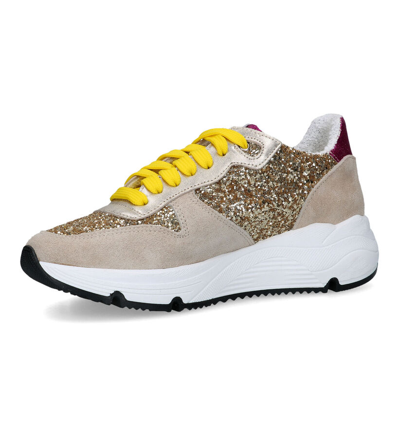 Sweet Lemon Blandina Gouden Sneakers voor dames (327000)