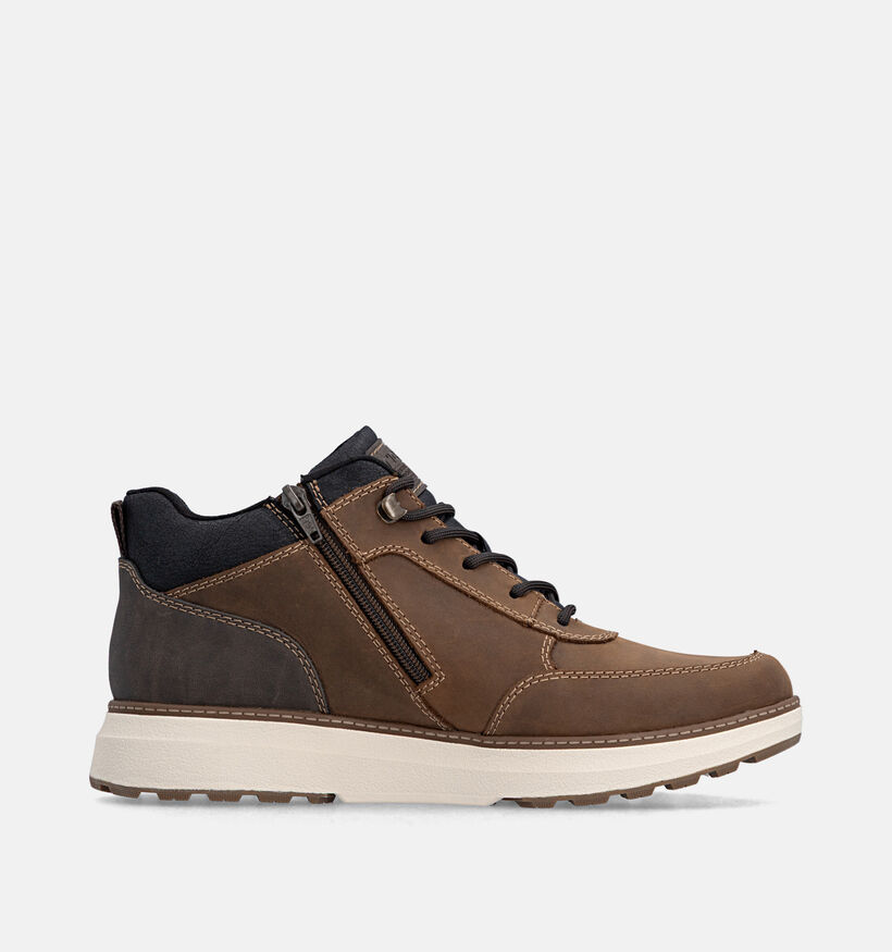 Rieker Bruine Boots met Veters voor heren (379823) - geschikt voor steunzolen