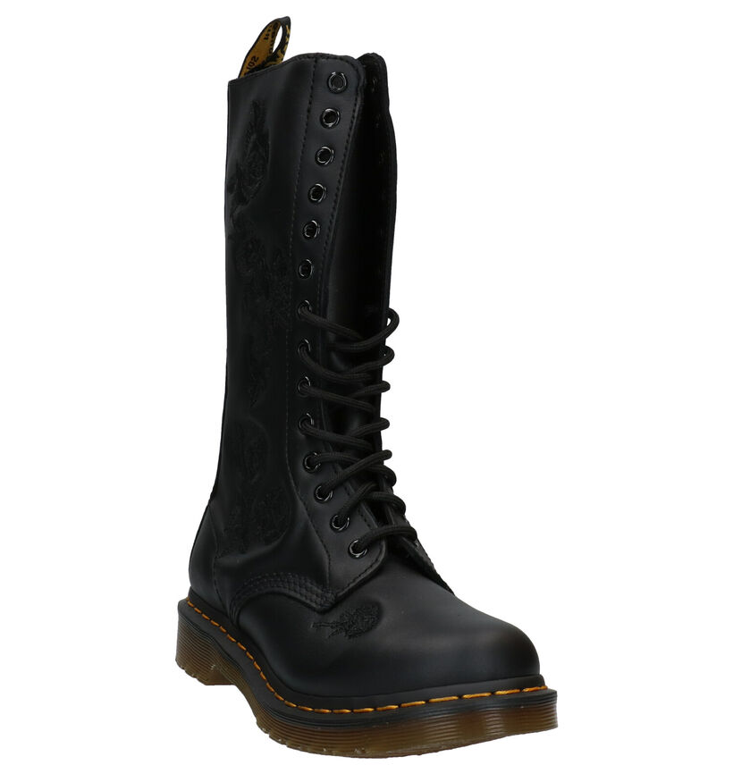 Dr. Martens 1914 Vonda Mono Bottes en Noir en cuir (277079)