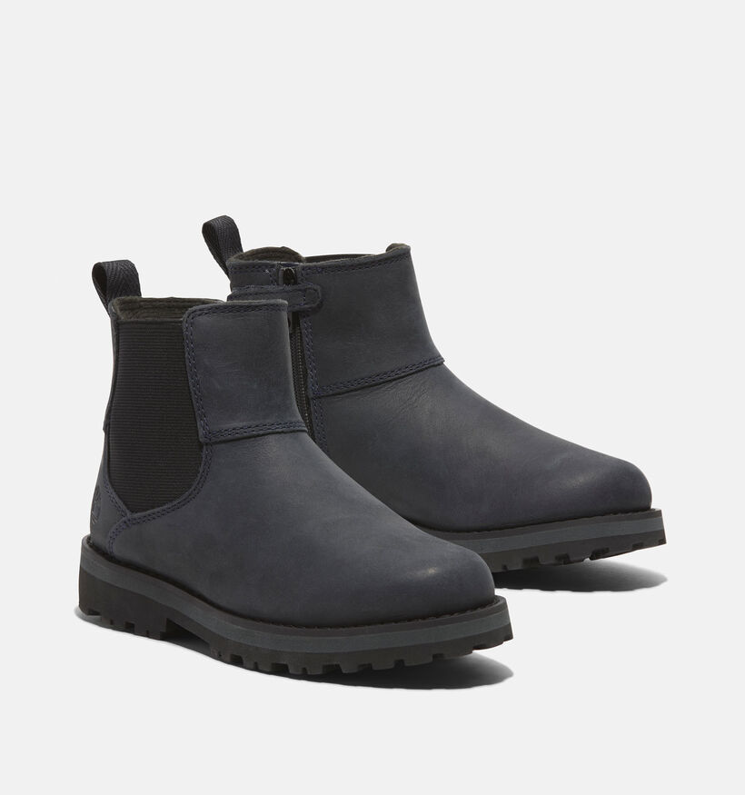 Timberland Courma Kid Chelsea Blauwe Bottines voor jongens (345256) - geschikt voor steunzolen