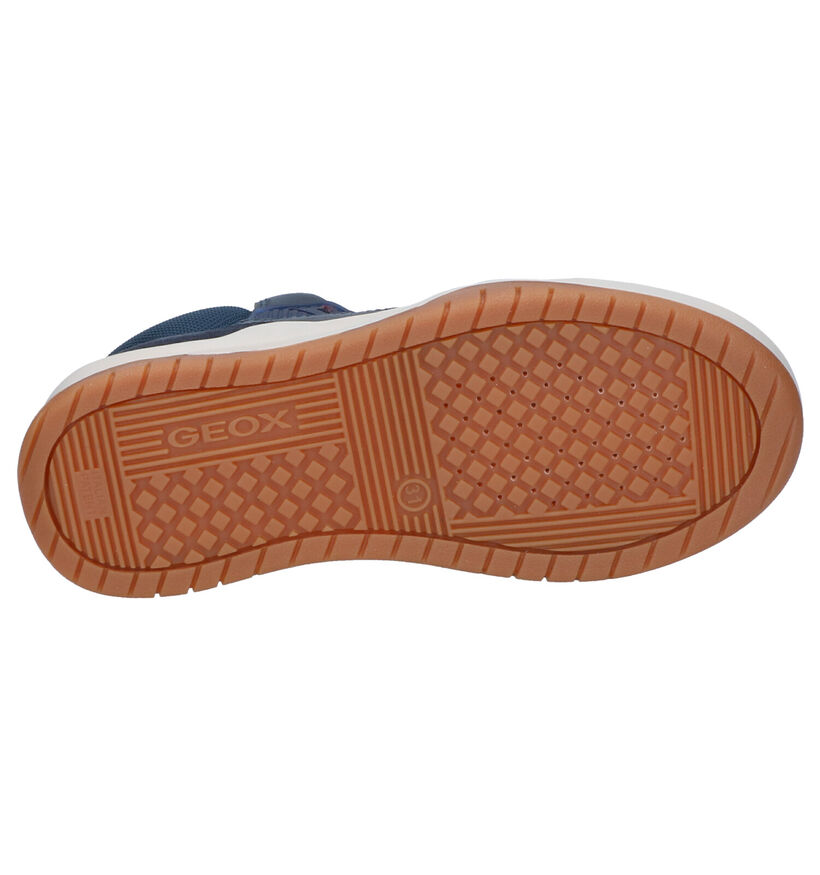 Geox Baskets hautes en Bleu foncé en cuir (254515)