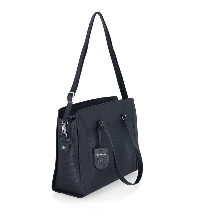 Burkely Icon Ivy Sac professionnel en Noir en cuir (307972)