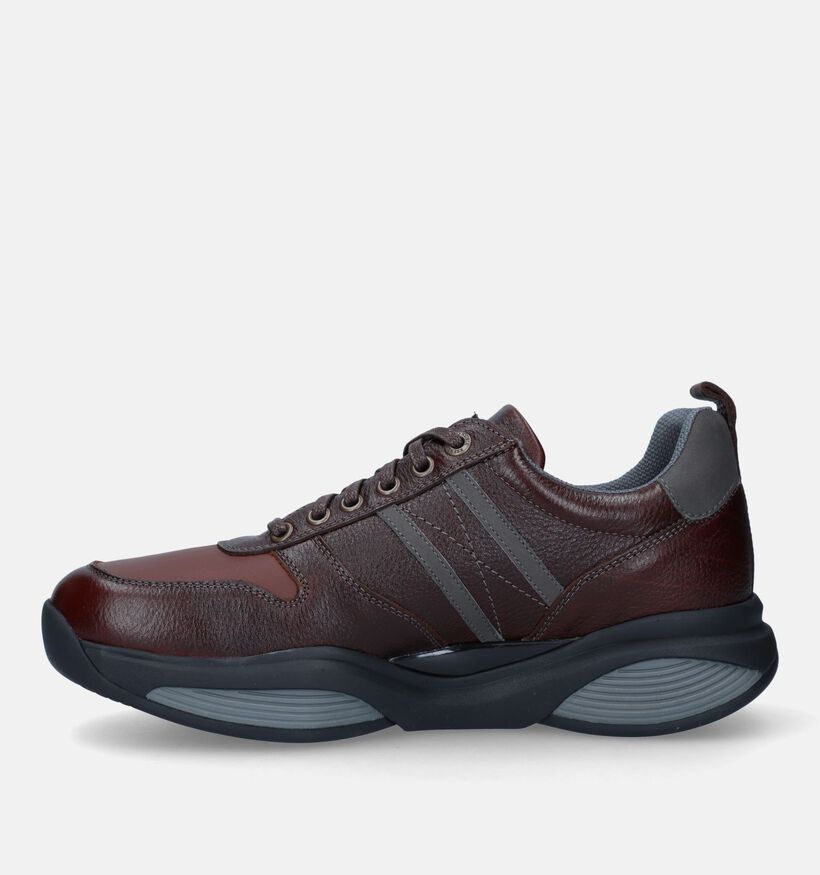 Xsensible SWX3 Chaussures à lacets en Cognac pour hommes (333512) - pour semelles orthopédiques