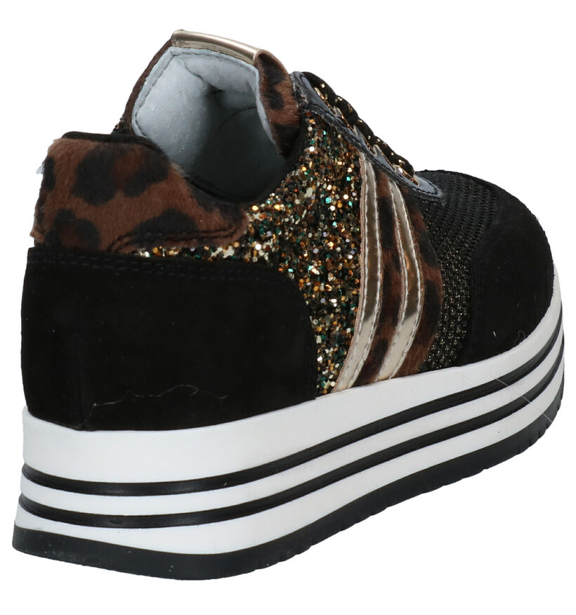 NeroGiardini Baskets basses en Noir en daim (297740)