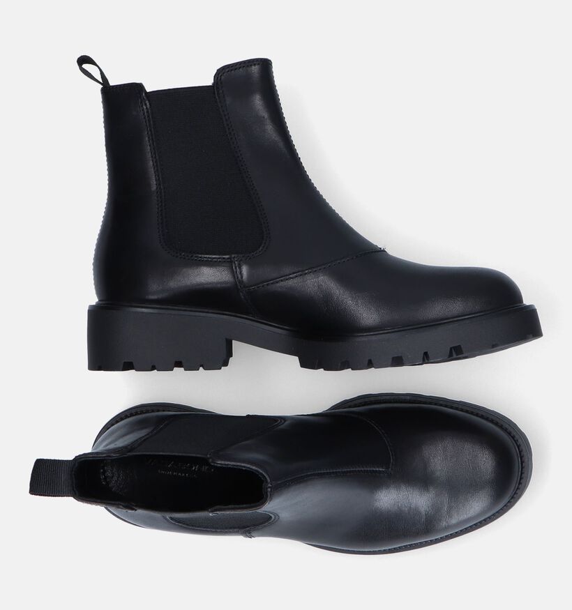 Vagabond Kenova Zwarte Chelsea boots voor dames (328714)