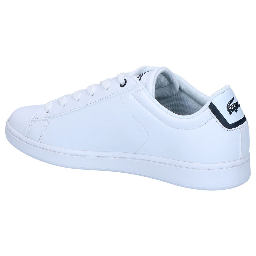 Lacoste Carnaby Evo Witte Sneakers in kunstleer (271071)