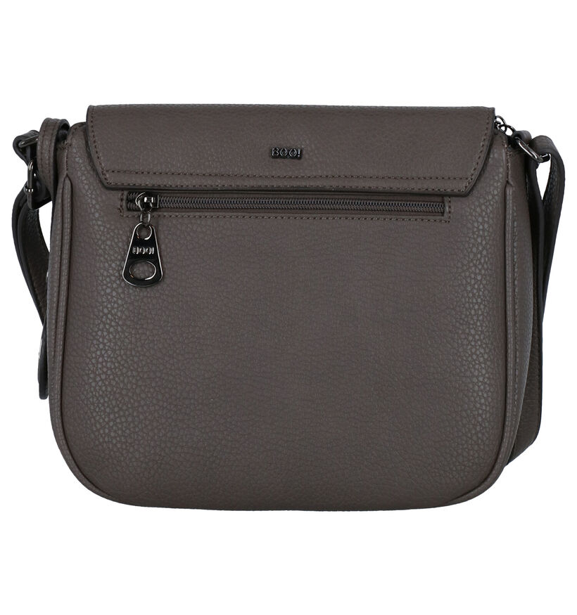 BOO! Salto Taupe Crossbody Tas in kunstleer (282549)