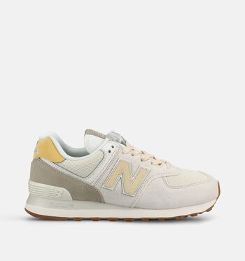 New Balance 574 Low Sneakers Beige/sea salt/linen/Medusa Green