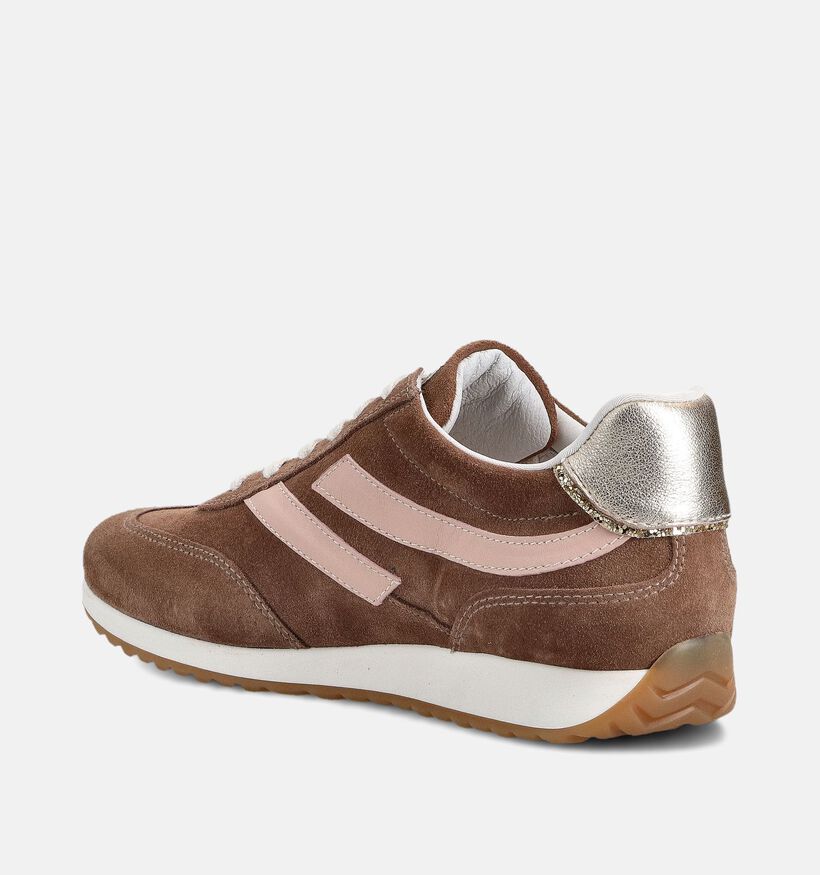 NeroGiardini Baskets en Marron pour femmes (374168) - pour semelles orthop&eacute;diques